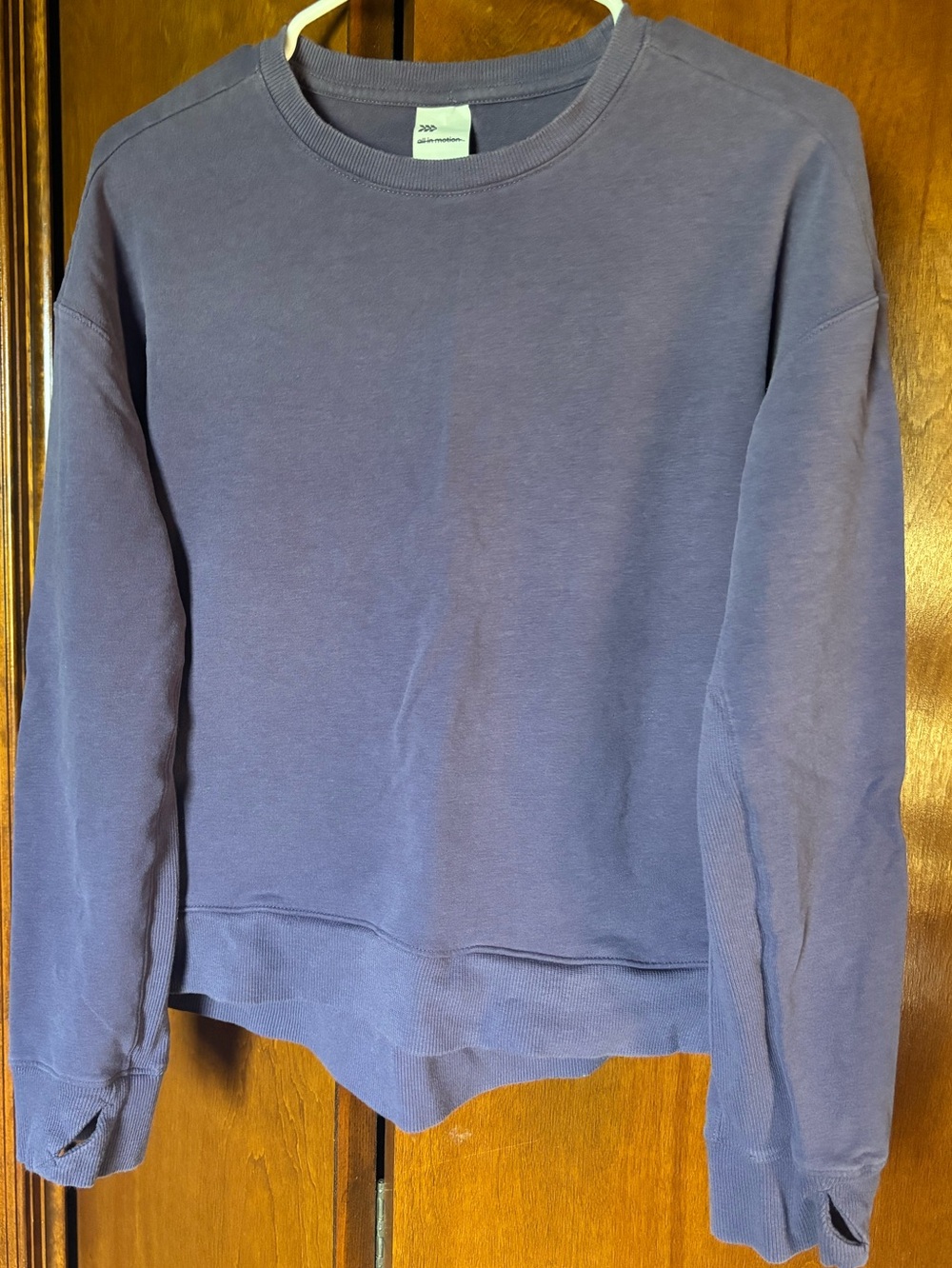All in Motion - Lavender Crewneck Sweatshirt